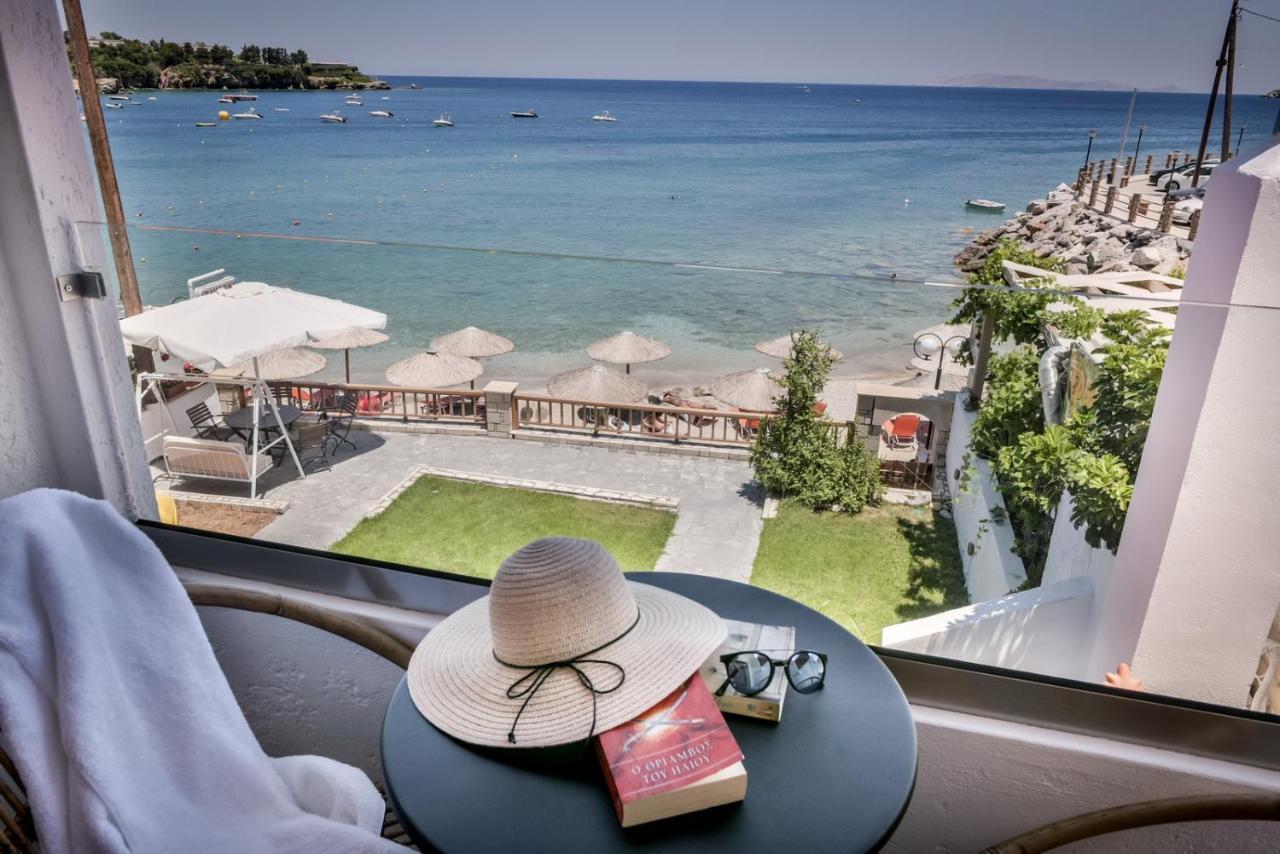 Laia Seafront Luxury Apartments Agia Pelagia Eksteriør bilde