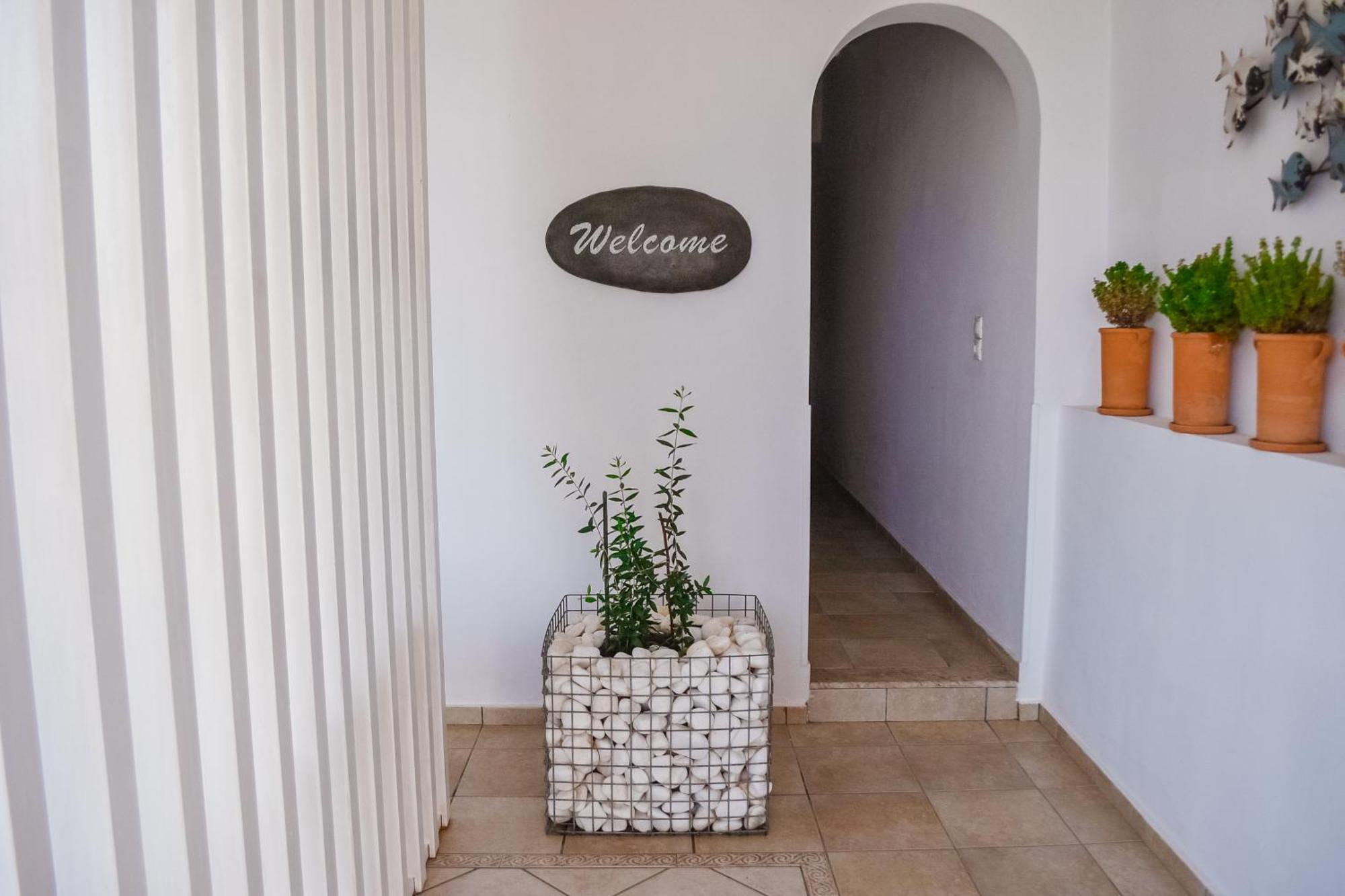 Laia Seafront Luxury Apartments Agia Pelagia Eksteriør bilde